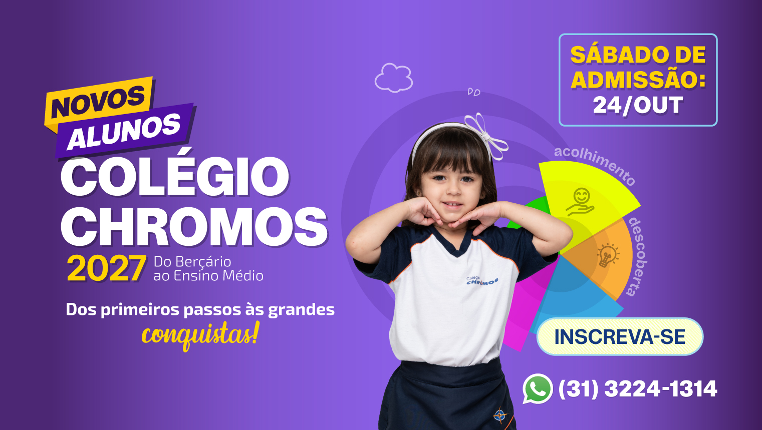 ADMISSÃO NOVOS ALUNOS