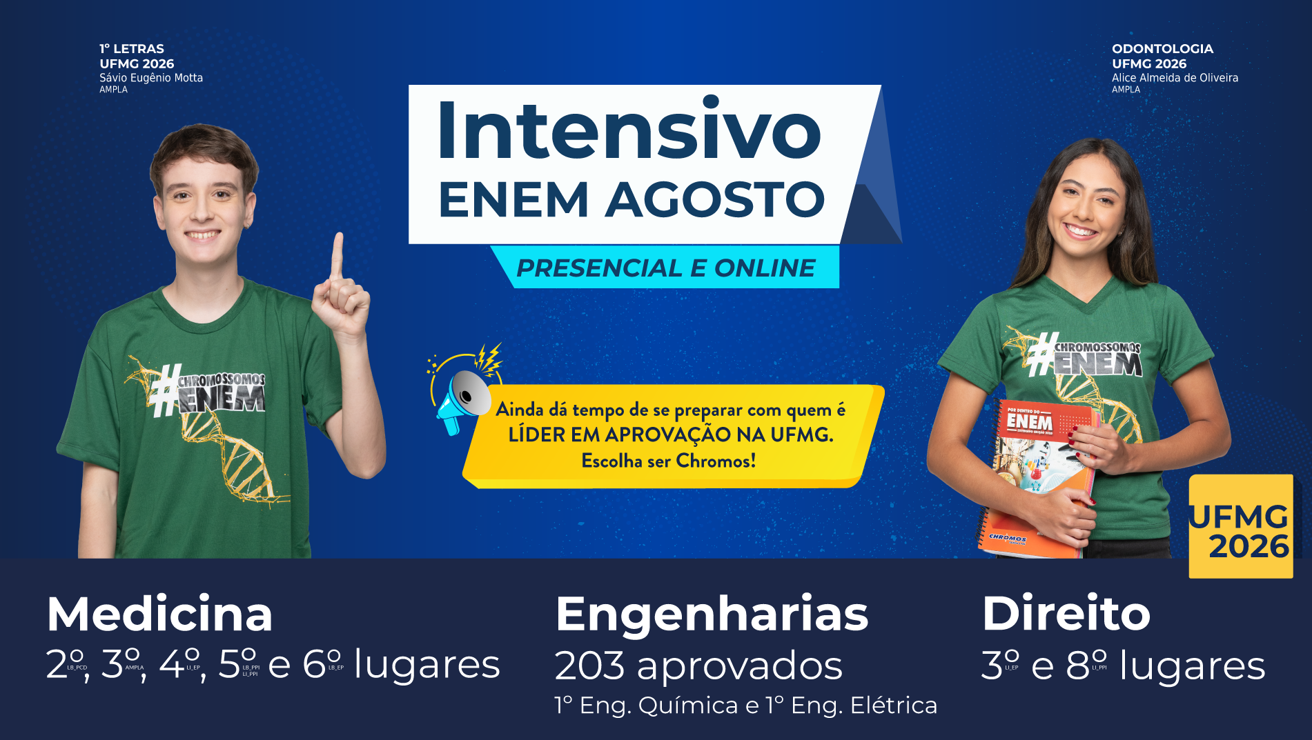 Intensivo ENEM - Turmas de Agosto